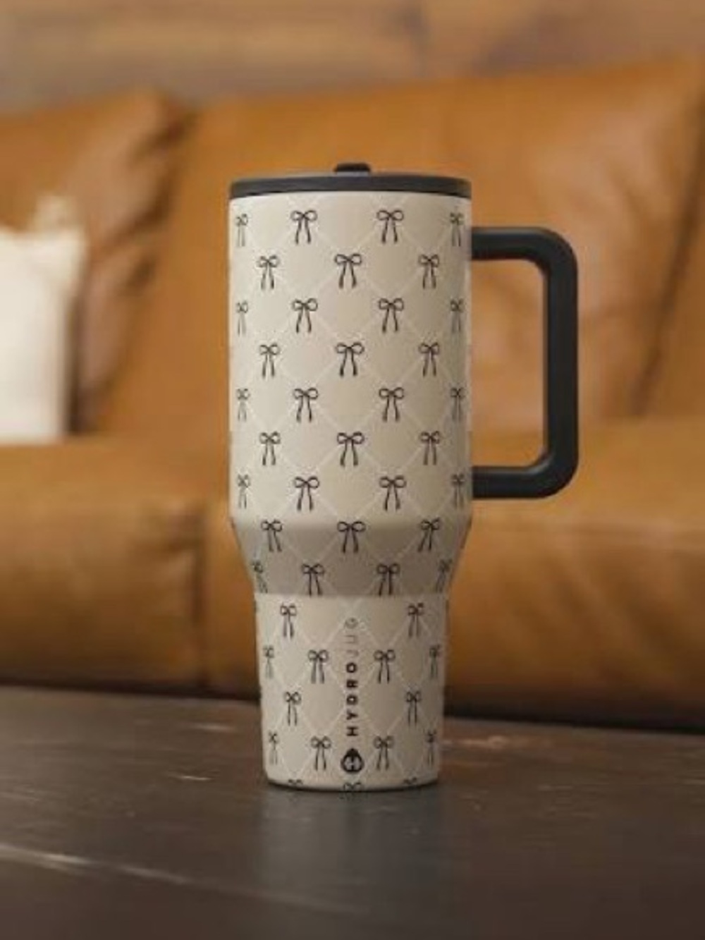 NIB HydroJug Tied With Joy Bows 40oz Traveler Tumbler 🎀 Stella